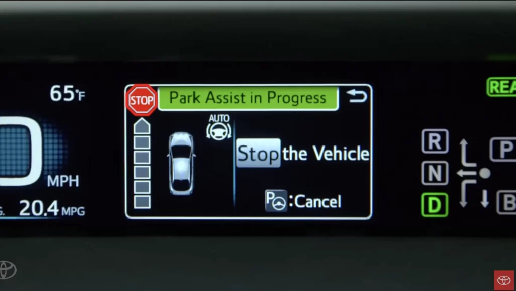 What is the Toyota parking assist