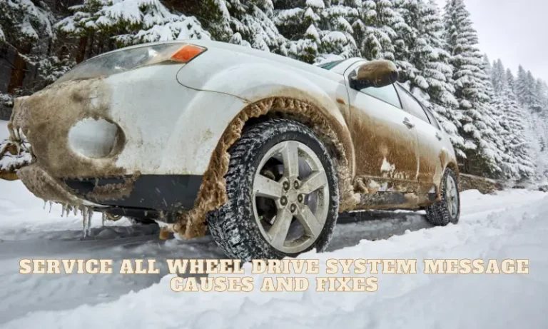 Service All Wheel Drive System