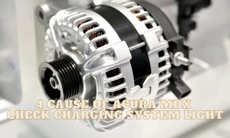 acura mdx check charging system