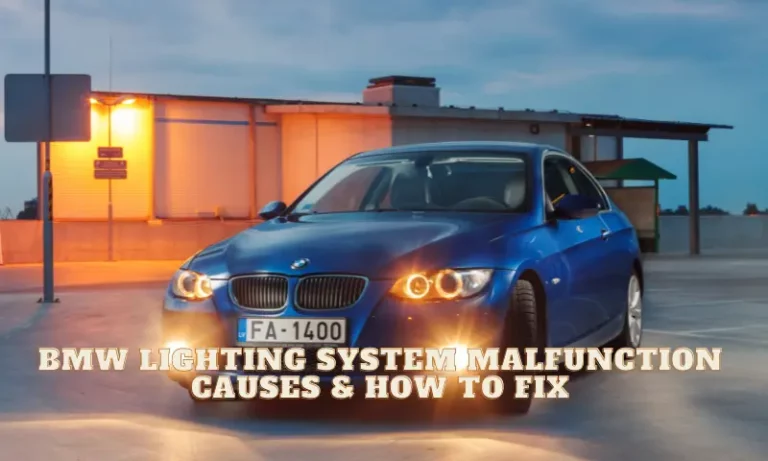 BMW Lighting System Malfunction