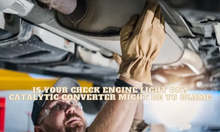 check engine light catalytic converter
