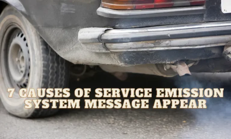 service emission system