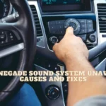 Jeep Renegade Sound System Unavailable