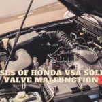honda vsa solenoid valve malfunction