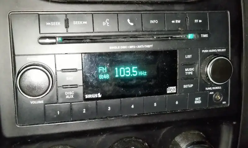 Jeep Patriot Radio Not Working