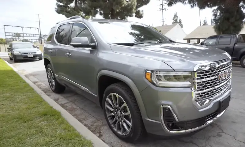 GMC Acadia Service Side Detection System