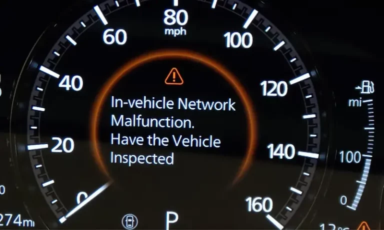mazda in vehicle network malfunction