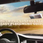 Where to Put SunPass Sticker