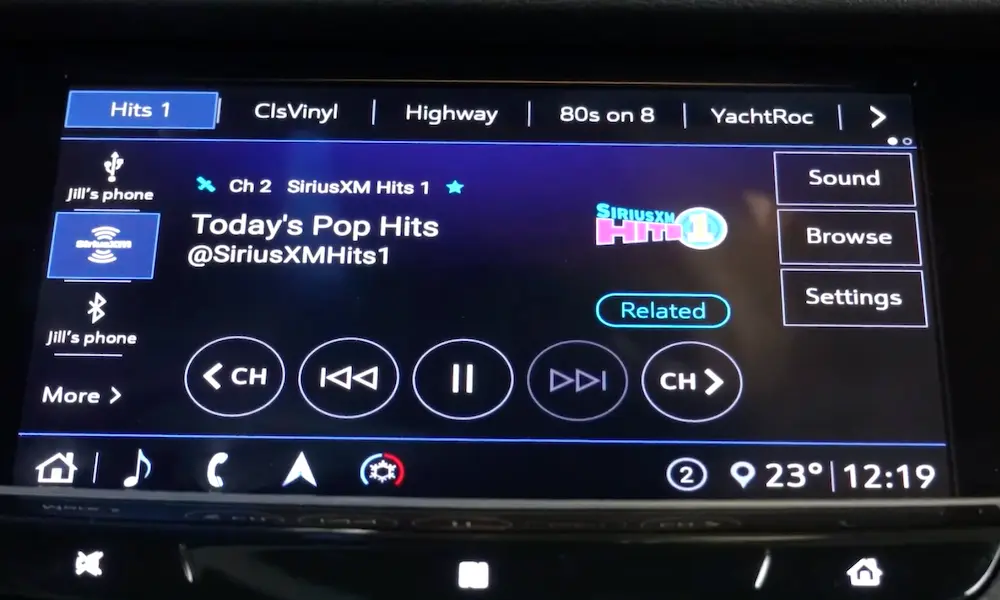 xm radio car activation