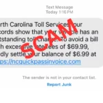 NC Quick Pass Scams