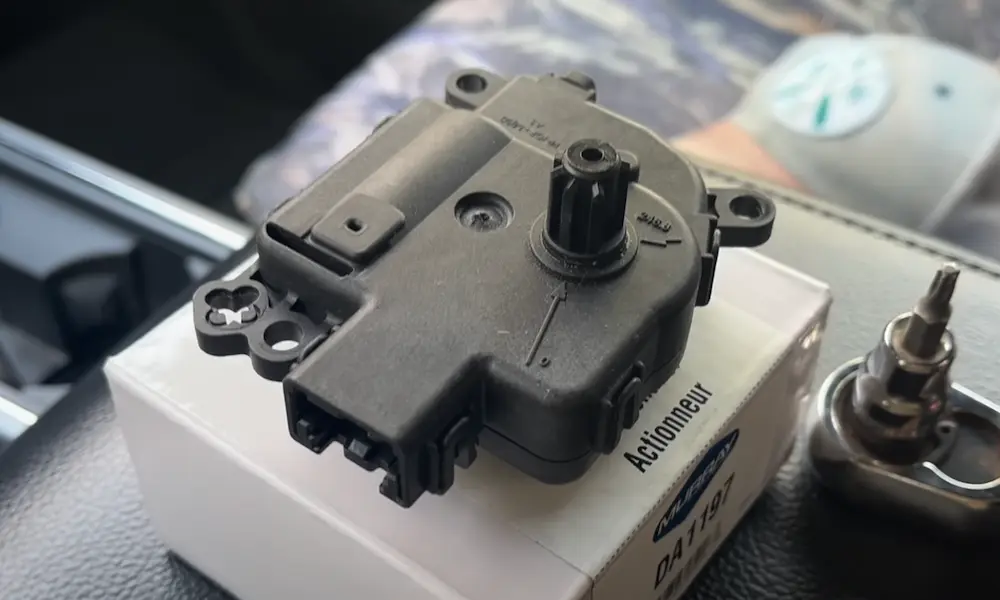Reset a Ford Blend Door Actuator